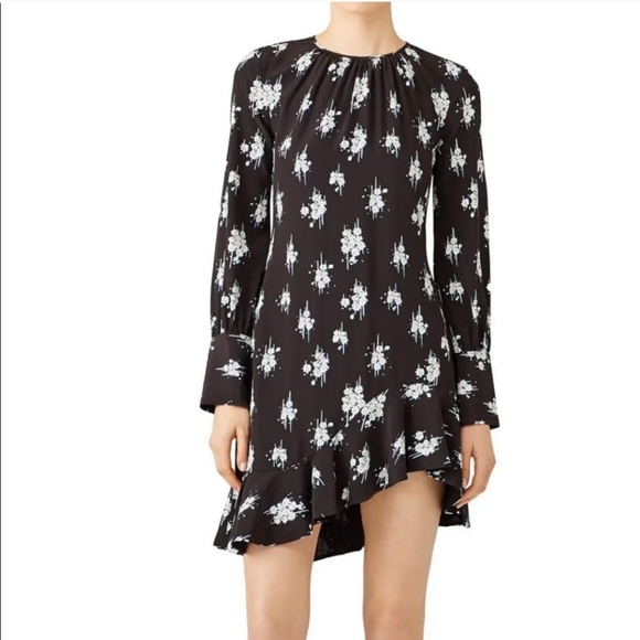 Derek Lam Silk Floral Dress - Picture 2 of 6